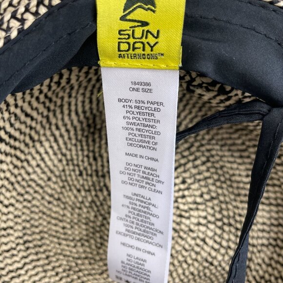 NWOT Sunday Afternoons Women's One Size Sun Hat - Picture 5 of 6